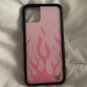 Wildflower 11 pro max pink flame case